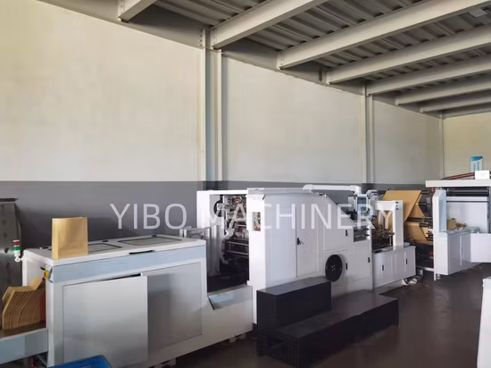 Hochgeschwindigkeits-Vollautomatische Lebensmittel-Sandwich-Kekse mit quadratischem Boden, Schokolade, Fast-Food-Maschine zur Herstellung von braunen Kraftpapiertüten, Maschinen zur Preisherstellung von Papiertüten