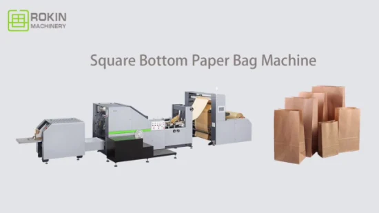 Rokin Brand Making Papiertütenherstellungsmaschinenpapier